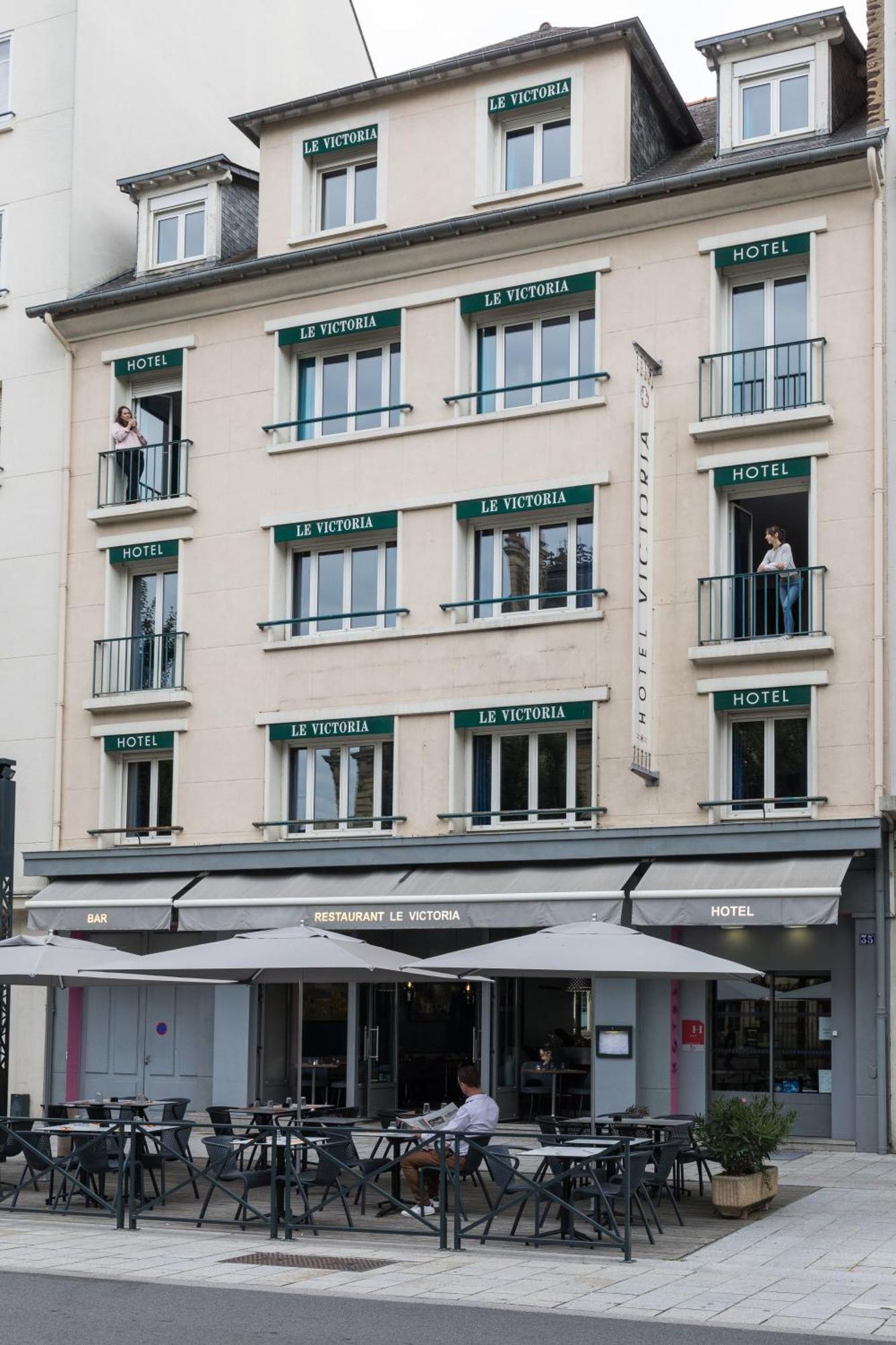 Hotel-Restaurant Le Victoria رينز المظهر الخارجي الصورة