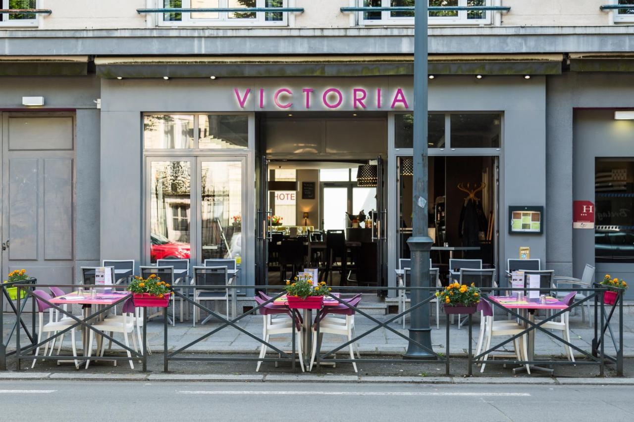 Hotel-Restaurant Le Victoria رينز المظهر الخارجي الصورة